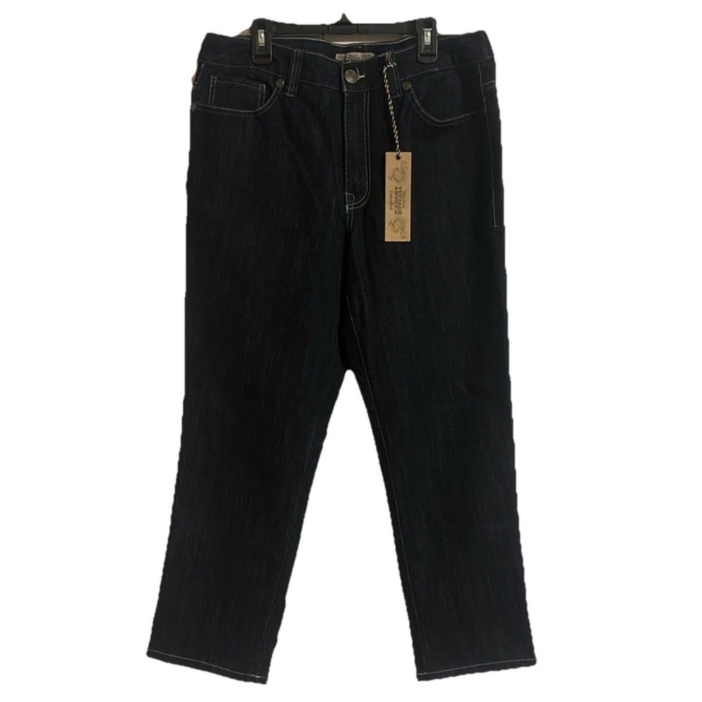 Nine West Vintage America Vintage Cropped Blue Jeans Size Missy 10/30
